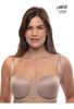 Picture of UNDERWIRED BEIGE STRAPLESS BRA - EXTRA STRAPS -EXTRA-SUPPORT